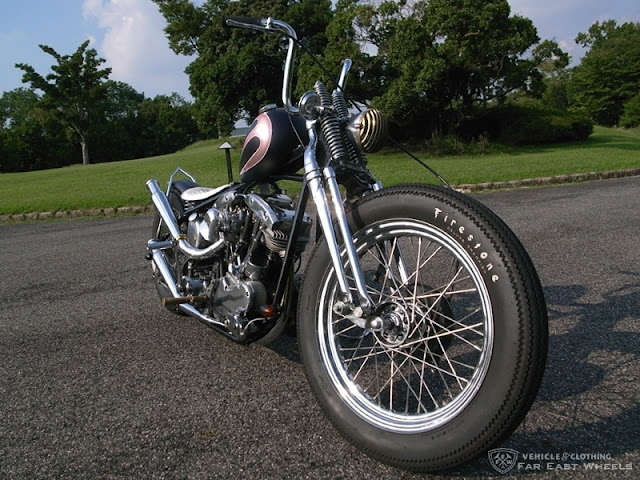 Harley Davidson Shovelhead By Far East Wheels Hell Kustom