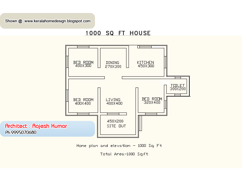 1000 Sq Ft. House Plans