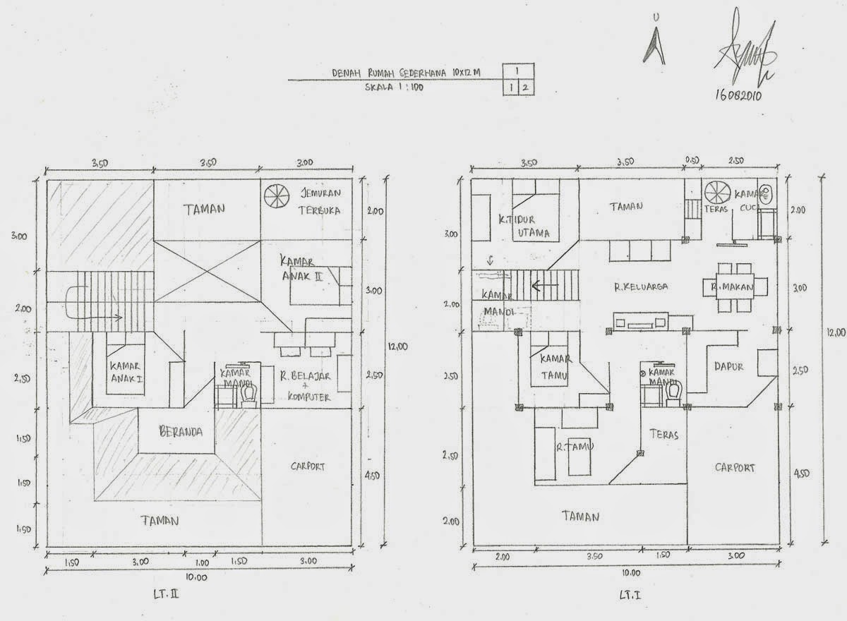 Desain Rumah Minimalis 10 X 12 Foto Desain Rumah Terbaru 2016