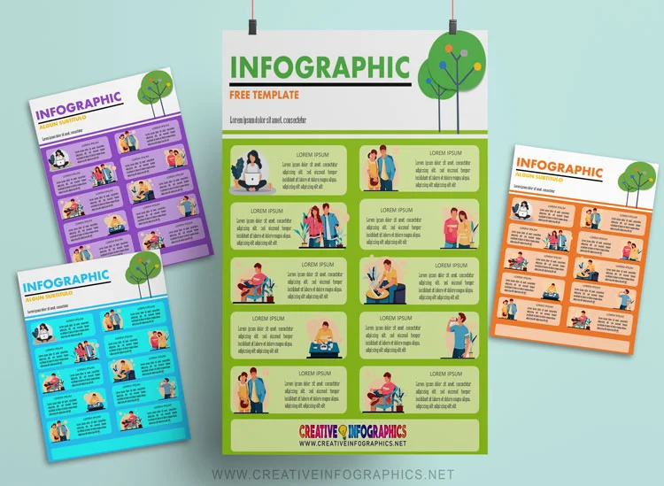Creative editable infographic template in PowerPoint