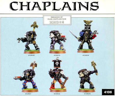 Vintage Warhammer 40,000 Chaplains