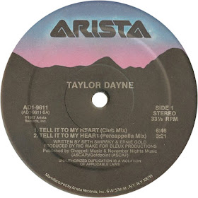 Tell It To My Heart (Club Mix) - Taylor Dayne