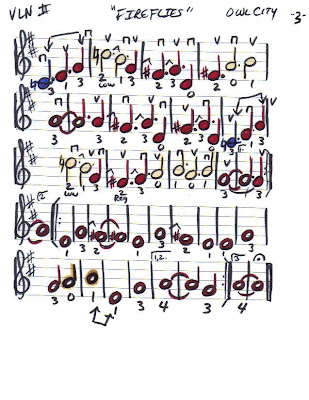 fireflies sheet music for piano. VIOLIN II SPRING MUSIC 2010