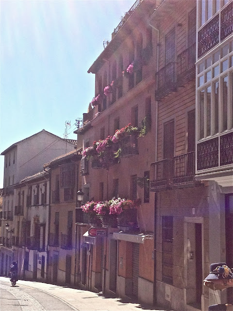 Street in Granada, Spain, on Semi-Charmed Kind of Life