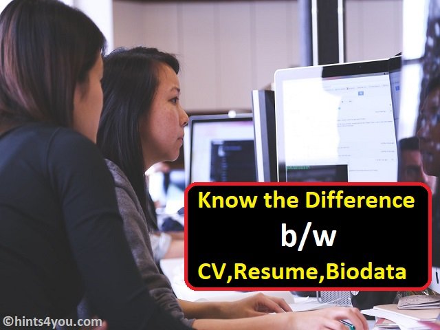 Difference Between Cv And Resume And Biodata : Image result for difference between resume and cv | Cover ...