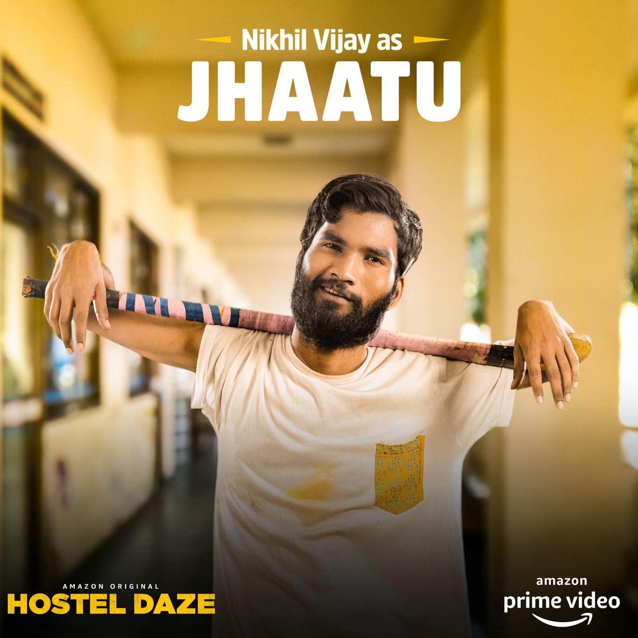 Jhatu - Hostel Daze - Nikhil Vijay indian web series character