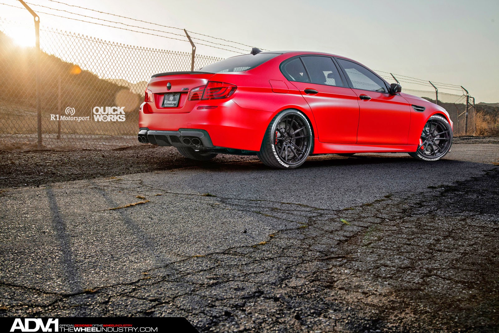 BMW F10 M5 Red BMW F10 M5 Red