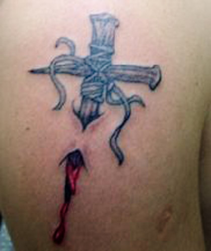 Tattoos Of Knights. Art celtic cross tattoos on