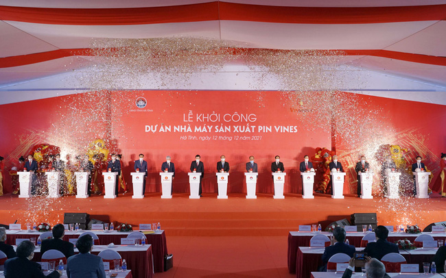 Vingroup khởi công nhà máy sản xuất pin 4.000 tỷ tại Hà Tĩnh