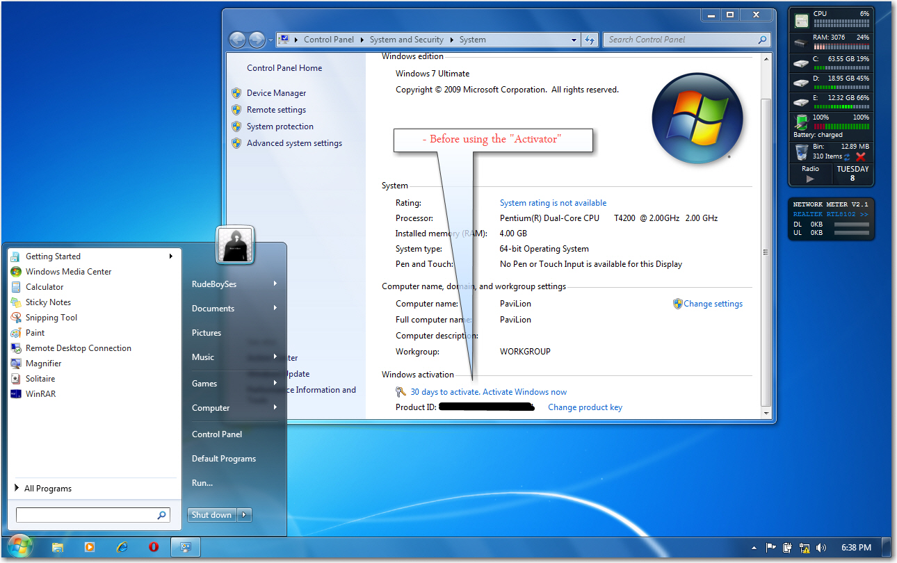 Windows 7 Ultimate 32 Bit Activator Free Download 5