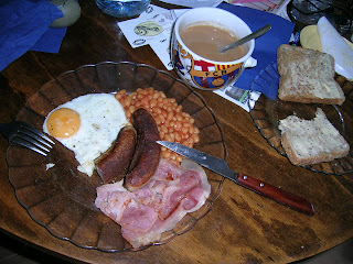 English breakfast at Can Barça