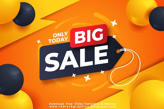 Big Sale Illustration Poster Free Download by Red Rock graphics