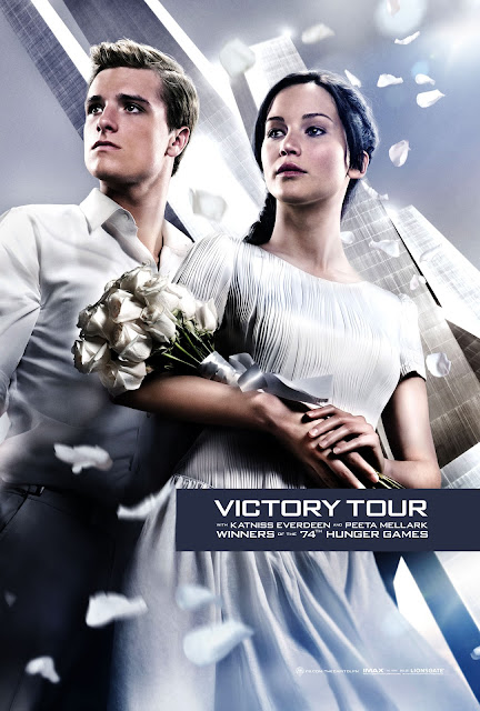 The Hunger Games Catching Fire 2013 Movie Victory Tour Poster in HD