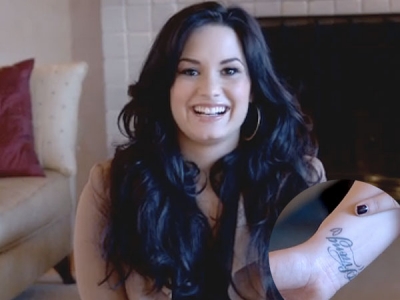 Demi Lovato Wrist Tattoo Wrist Tattoos