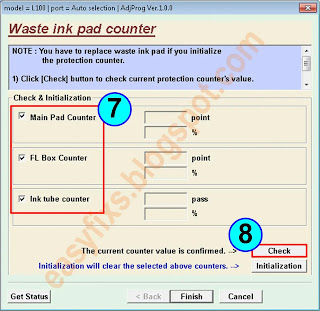 Particular adjustment mode for Epson L200, L201 - 03