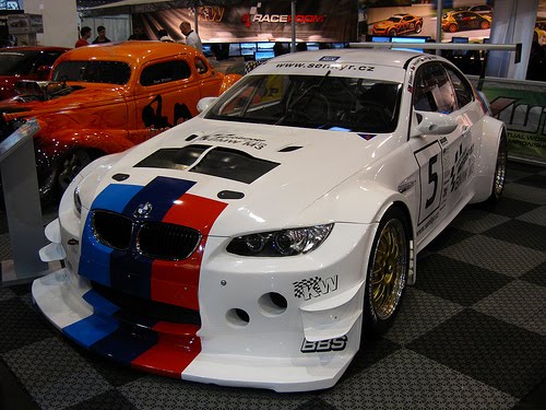 bmw m3 gtr BMW presented the racing version of the new BMW M3 at the Chicago