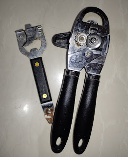 Flimsy and rusted can openers