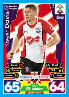 Topps Match Attax 2017-2018 Southampton Set