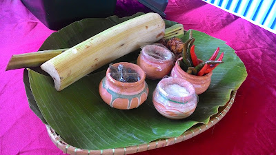 Kerabu Umbut Rotan Bakar