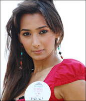 Farah R. Parvaresh - Miss India 2008 Contestant