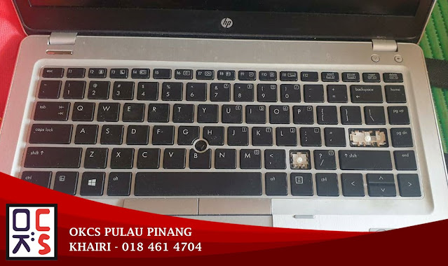 SOLVED : KEDAI REPAIR LAPTOP BUKIT MERTAJAM | HP FOLIO 9480M FEW BUTTON KEYBOARD MISSING