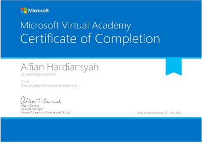 Alfian Bob - Microsoft Virtual Academy