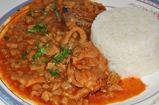 Carapulcra limeña recipe