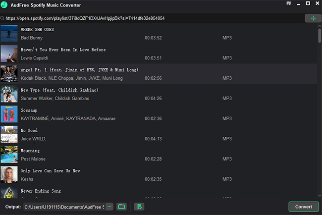 AudFree Spotify Music Converter 2.9.2.430