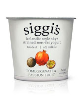 siggi's pomegranate passion fruit skyr yogurt container