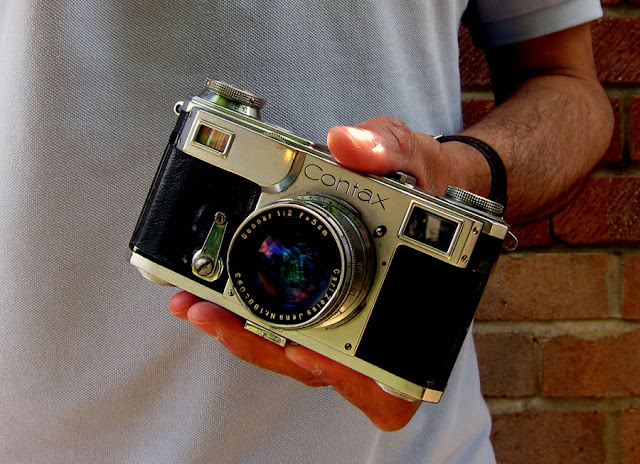 Contax IIa. Photograph by Tim Irving