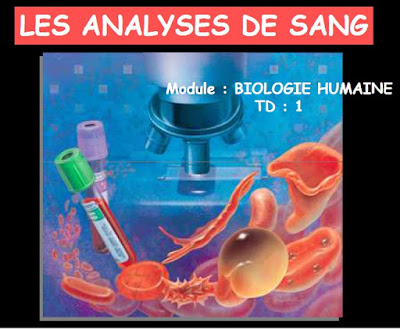 LES ANALYSES DE SANG pdf gratuit télécharger