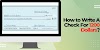 Write it Right: The Essential Guide to $1200 Check Transactions