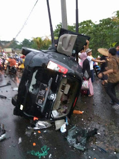 Korban Kecelakaan Beruntun di Puncak Bogor