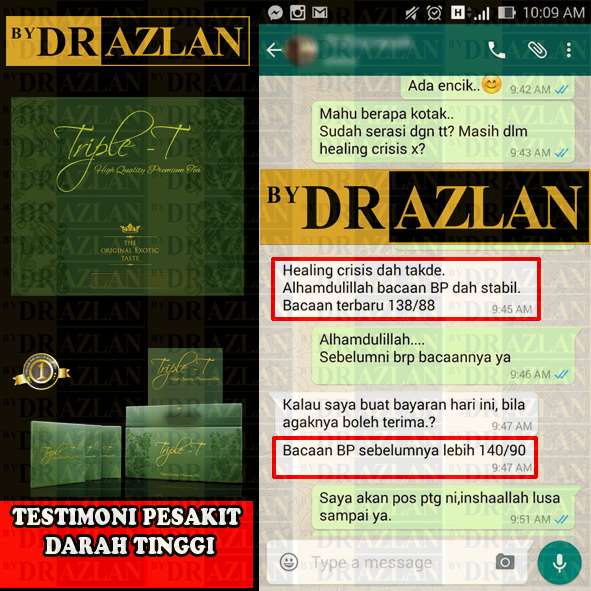 Testimoni Darah Tinggi - Kajian Kes Triple-T