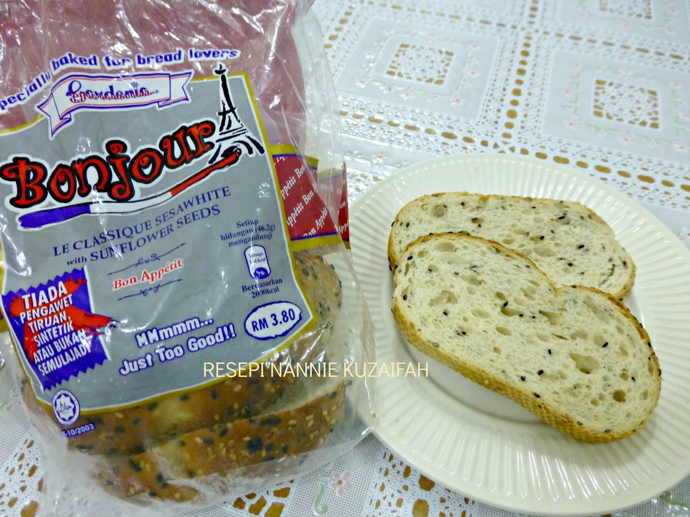 RESEPI NENNIE KHUZAIFAH: Sandwich ayam mayonis