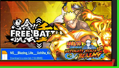 Naruto Senki Blazing Lite APK Terbaru - Full Character HD Effect