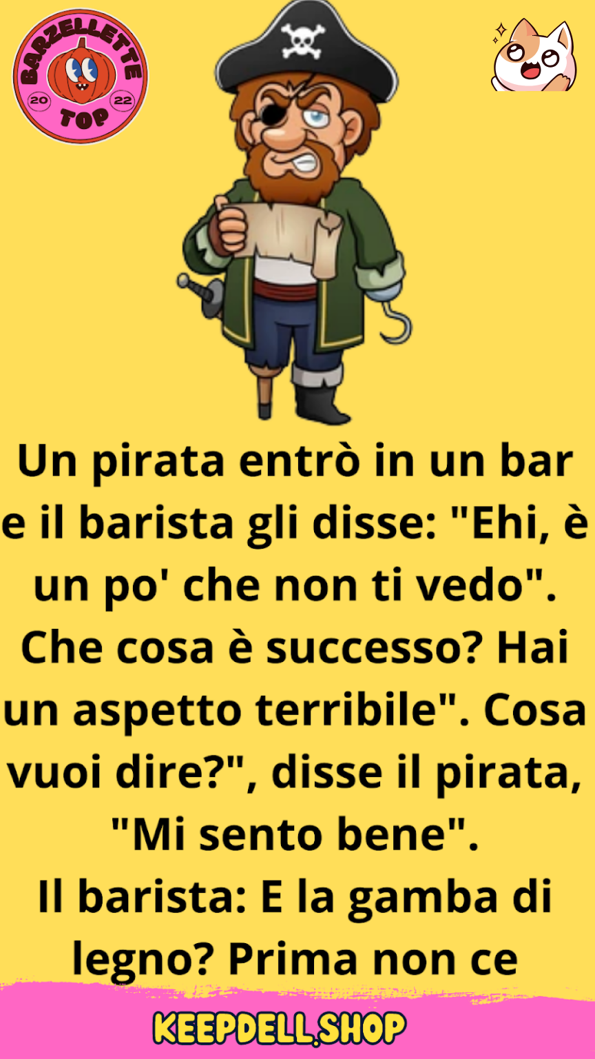Un pirata entra in un bar