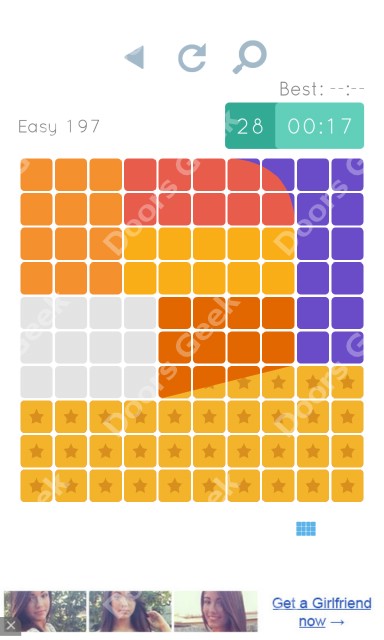 Cheats, Walkthrough for Blocks and Shapes Level 197