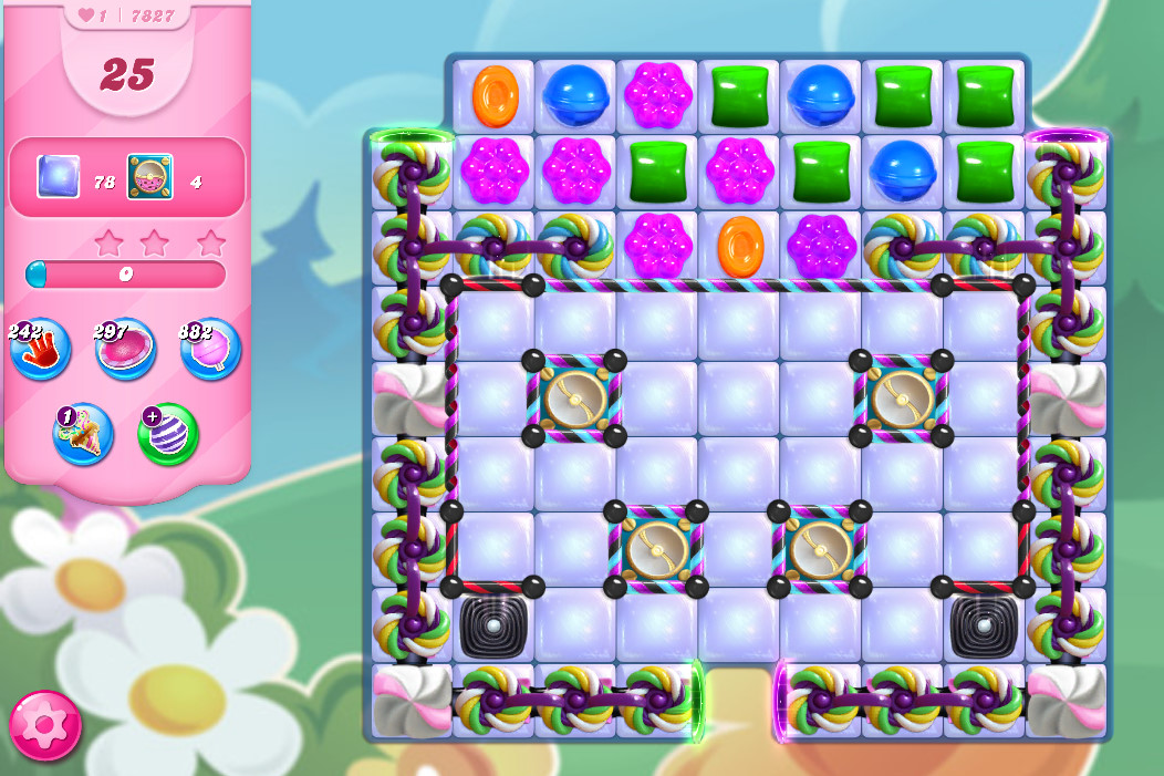 Candy Crush Saga level 7827