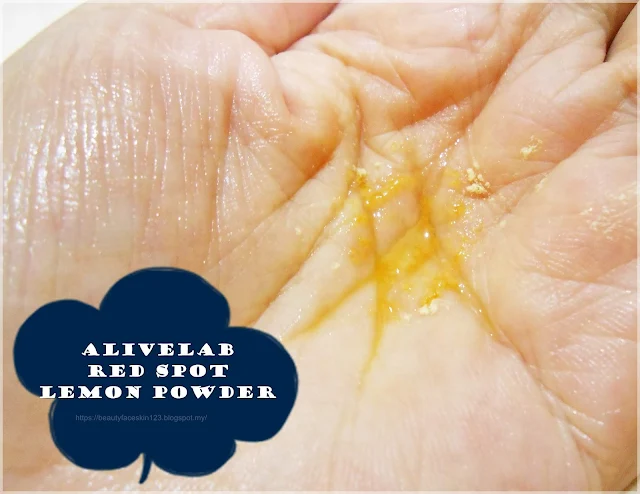 Alivelab Red Spot Lemon Powder