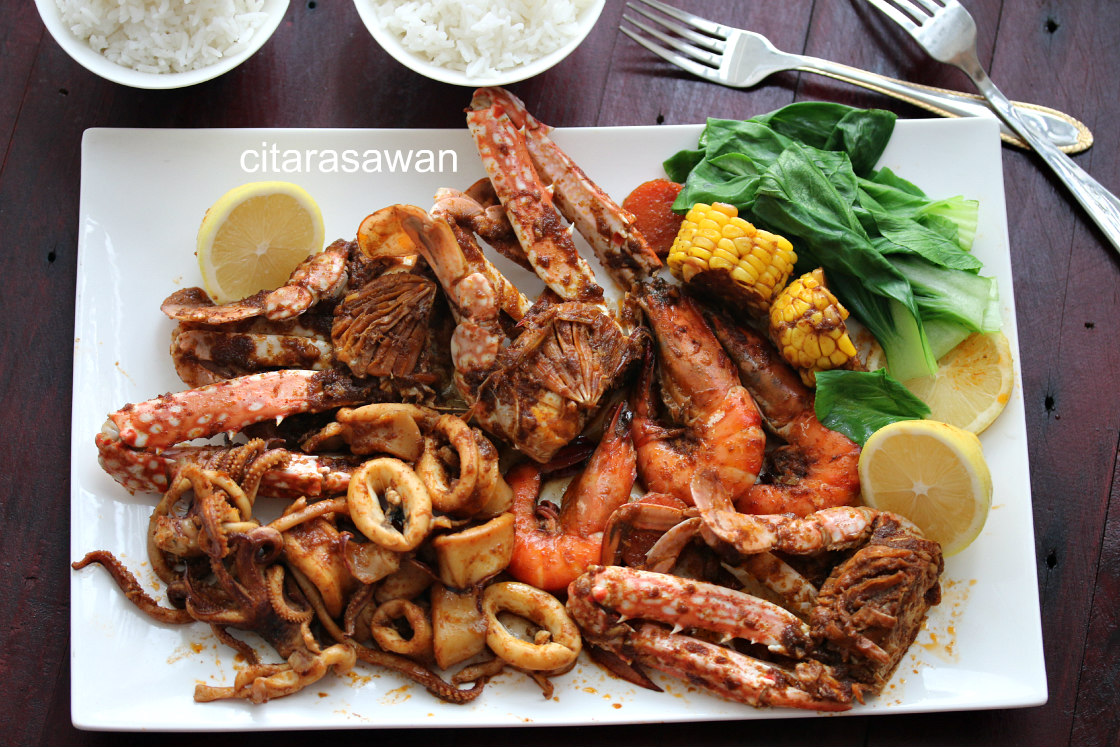 Seafood Platter Ala Shell Out ~ Resepi Terbaik