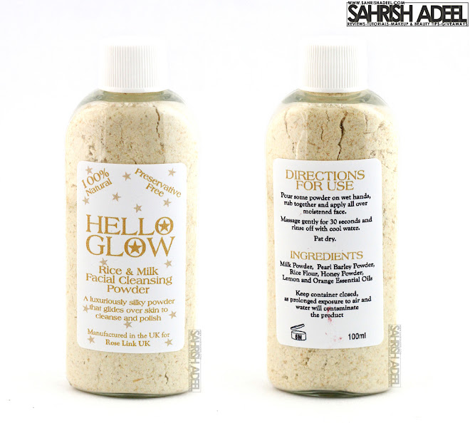 Hello Glow Rice & Milk Facial Cleansing Powder 