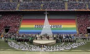 Encuentro con los confirmandos en el estadio de San Siro (Milán, 2 de junio de 2012)