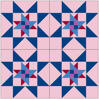 Combination Star quilt block pattern | DevotedQuilter.com