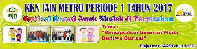 BANNER SPANDUK KKN ( KULIAH KERJA NYATA ) COREL DRAW 