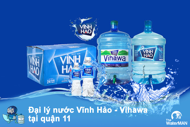 Đại lý nước Vĩnh Hảo - Vihawa đóng chai quận 11