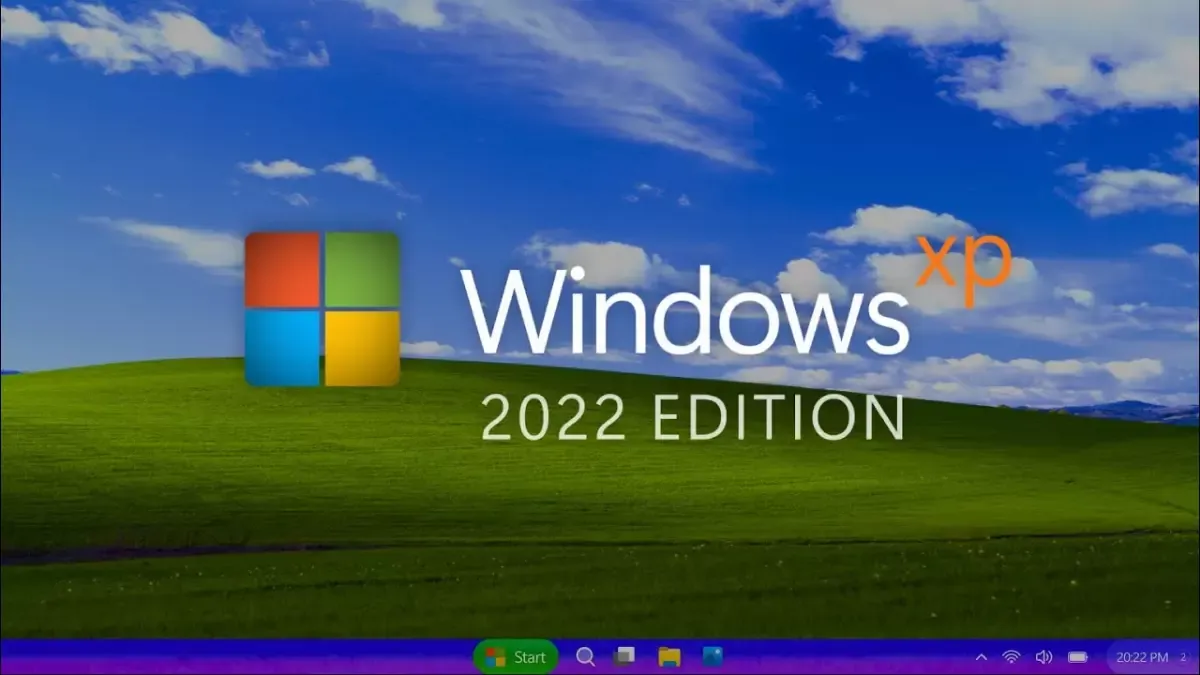 إصدار Windows XP 2022,Windows XP 2022,Windows 11,ويندوز XP الحديث,Microsoft,Windows 10,Addy Visuals,Windows XP 2022