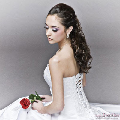 Modern  Wedding Songs on Modern 2009 Wedding Hairstyle