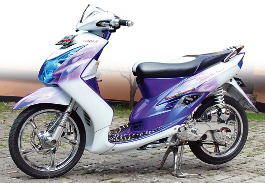 Modifikasi Mobil dan Motor: Yamaha Mio Soul '10 : Hancur 