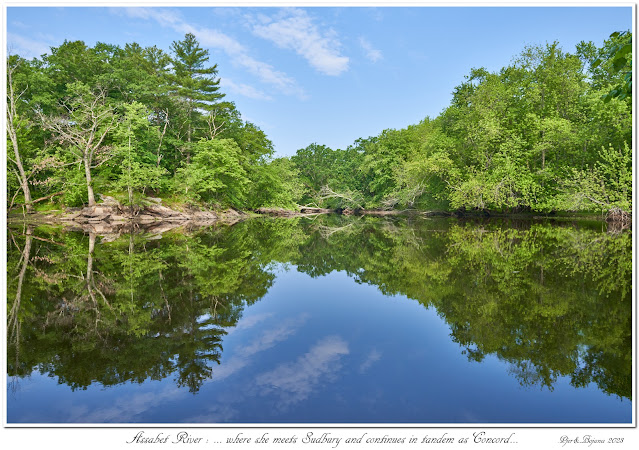 Assabet River: ... where she meets Sudbury and continues in tandem as Concord...